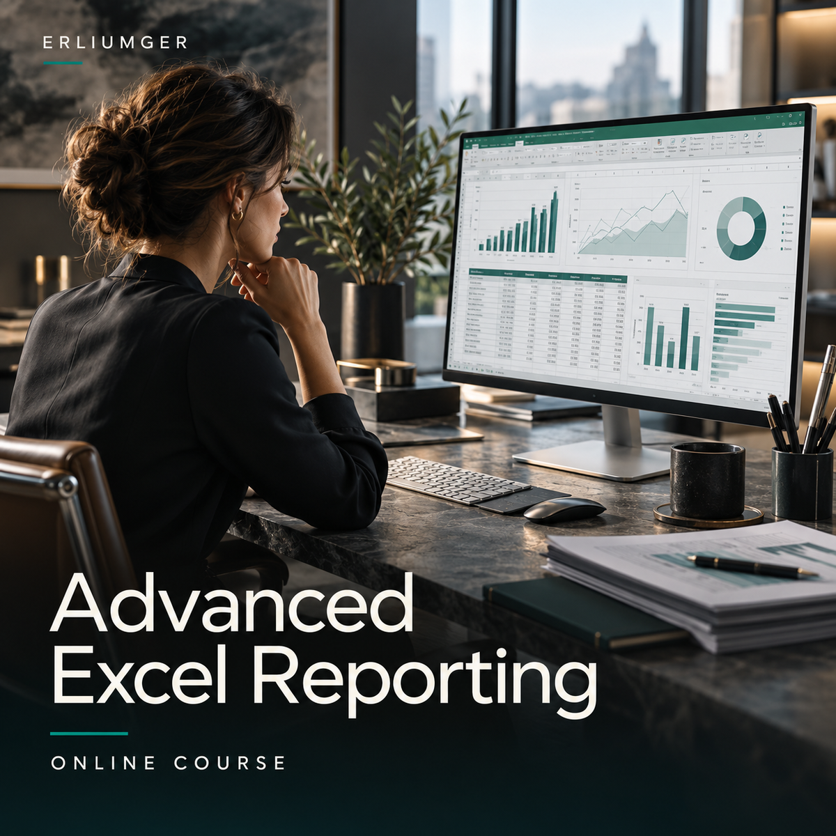 Advanced Excel Reporting course cover