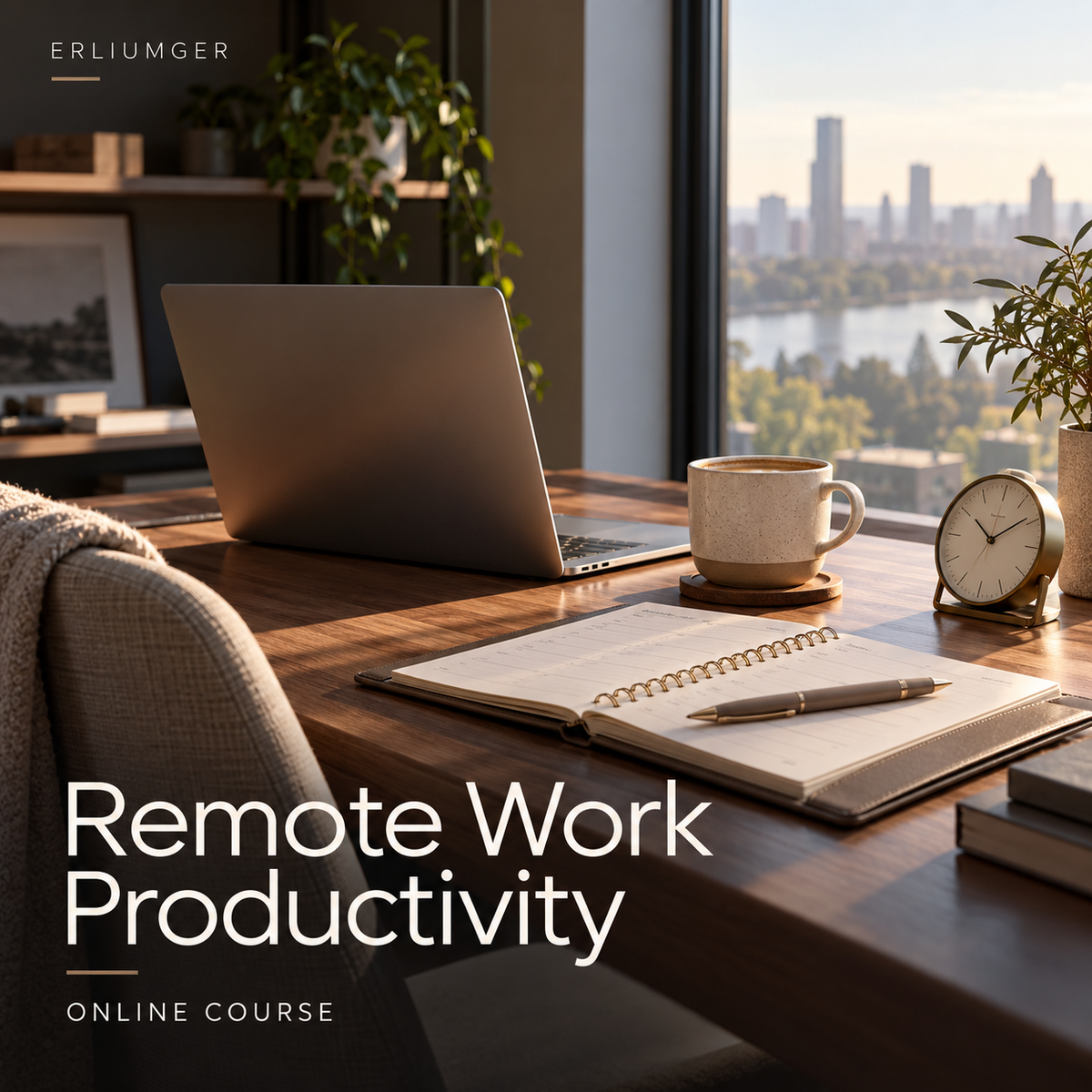 Remote Work Productivity course cover